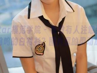 MFStar模范学院 - 有没有人注意到小奶瓶呜呜的白衬衫？图片里的灵动原图