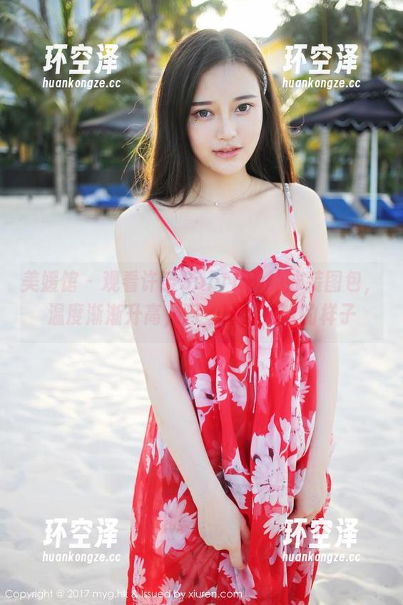 美媛馆-许诺Sabrina 美媛馆 - 观看许诺Sabrina的泳装图包,温度渐渐升高,呵,刚泡完水的样子